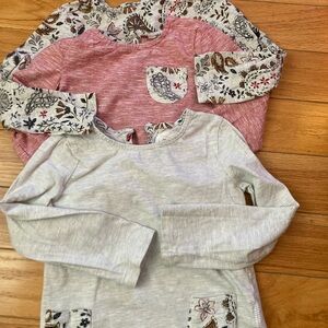 Next lot of 3 long sleeve t shirts excellent condition size 3-4 yrs